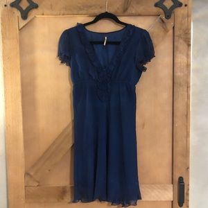 Free people silk dress size 8